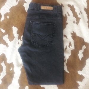 Carbon skinny denim jeans black 32/30